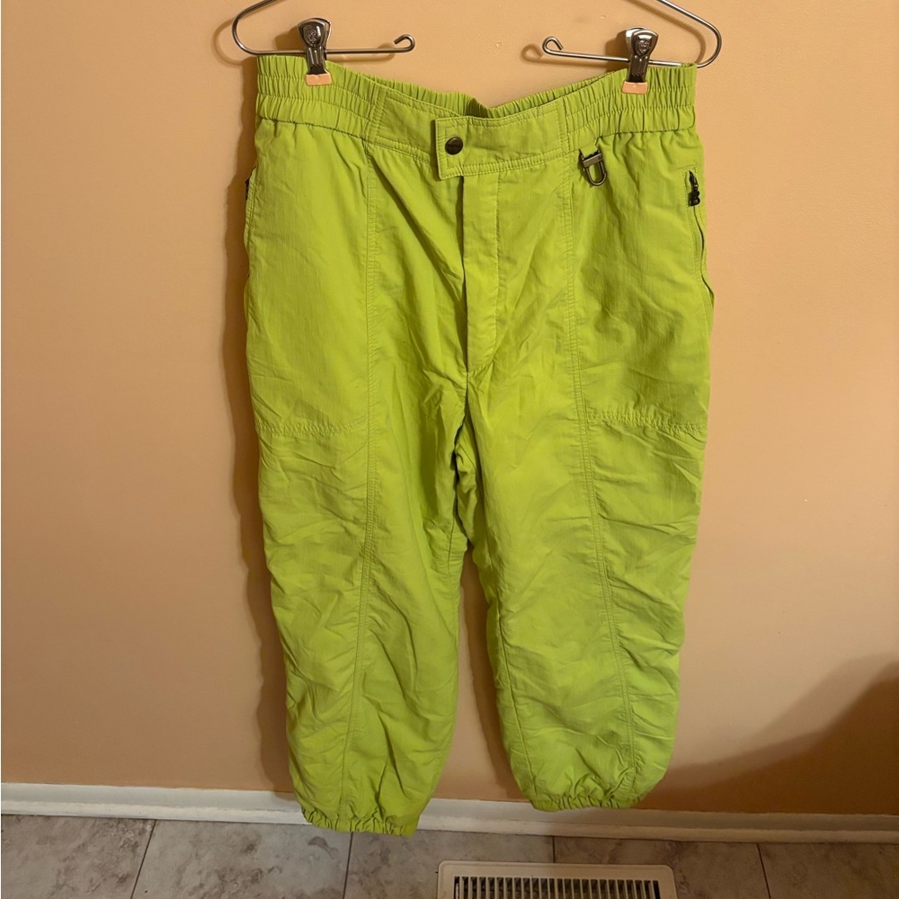 LAST CHANCE | Bogner lime green snowboarding/ski pants